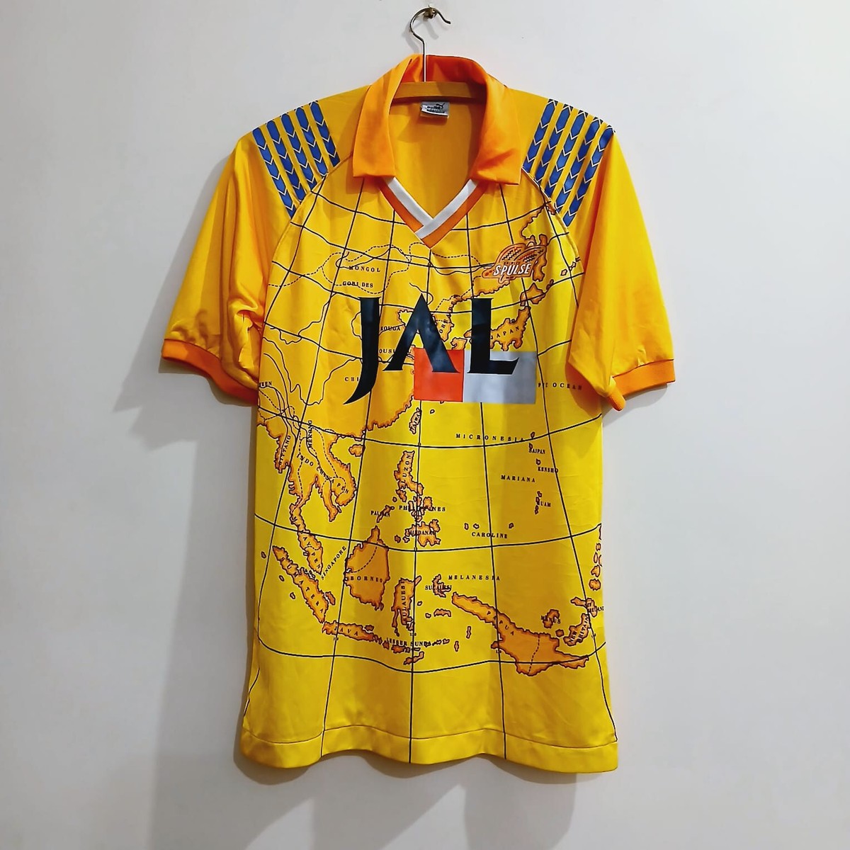 ウェア PUMA - 90&#39;s Shimizu S-Pulse Away Jersey SHIMIZU S-PLUSE 1993 1994 AWAY FOOTBALL SHIRT SOCCER JERSEY