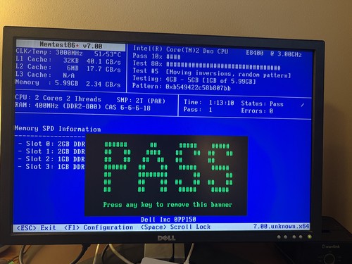 Hynix 2GB (2x1GB) HYMP112U64CP8-S6 PC2-6400 DDR2-800MHz non-ECC Desktop Memory - Picture 5 of 5