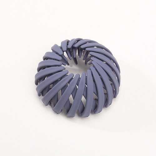 Lady Lazy Bun Hair Claw Clip Grip Ponytail Holder Expandable Bird Nest Hair grip - Picture 17 of 29