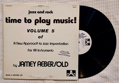 JAMEY AEBERSOLD Play Jazz and Rock!  Orig '75 JA Jazz Funk Samples Breaks VG++