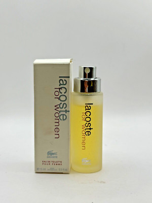 LACOSTE FOR WOMEN BY LACOSTE 15ML EDT SPRAY (NEW WITH BOX)