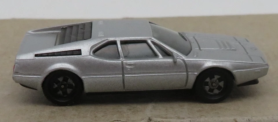 Micro Herpa Ho 1/87 BMW M1 Grigio IN Metallo No. Box - Immagine 3 di 4