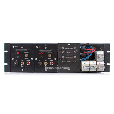 Langevin AM 16 Modules Racked Mono Mic Preamp API 650A PSU Vintage