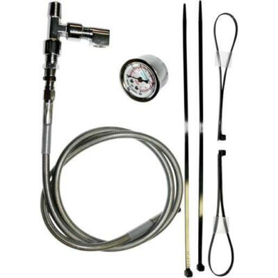 #ad Feuling Black Remote Oil Pressure Gauge Harley Twin Cam Evolution Sportster 9019 $199.95