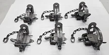 (PACK 6) Duke # 1 3/4 OFFSET Coil Spring Traps 0476 Coyote Bobcat Fox Trapping