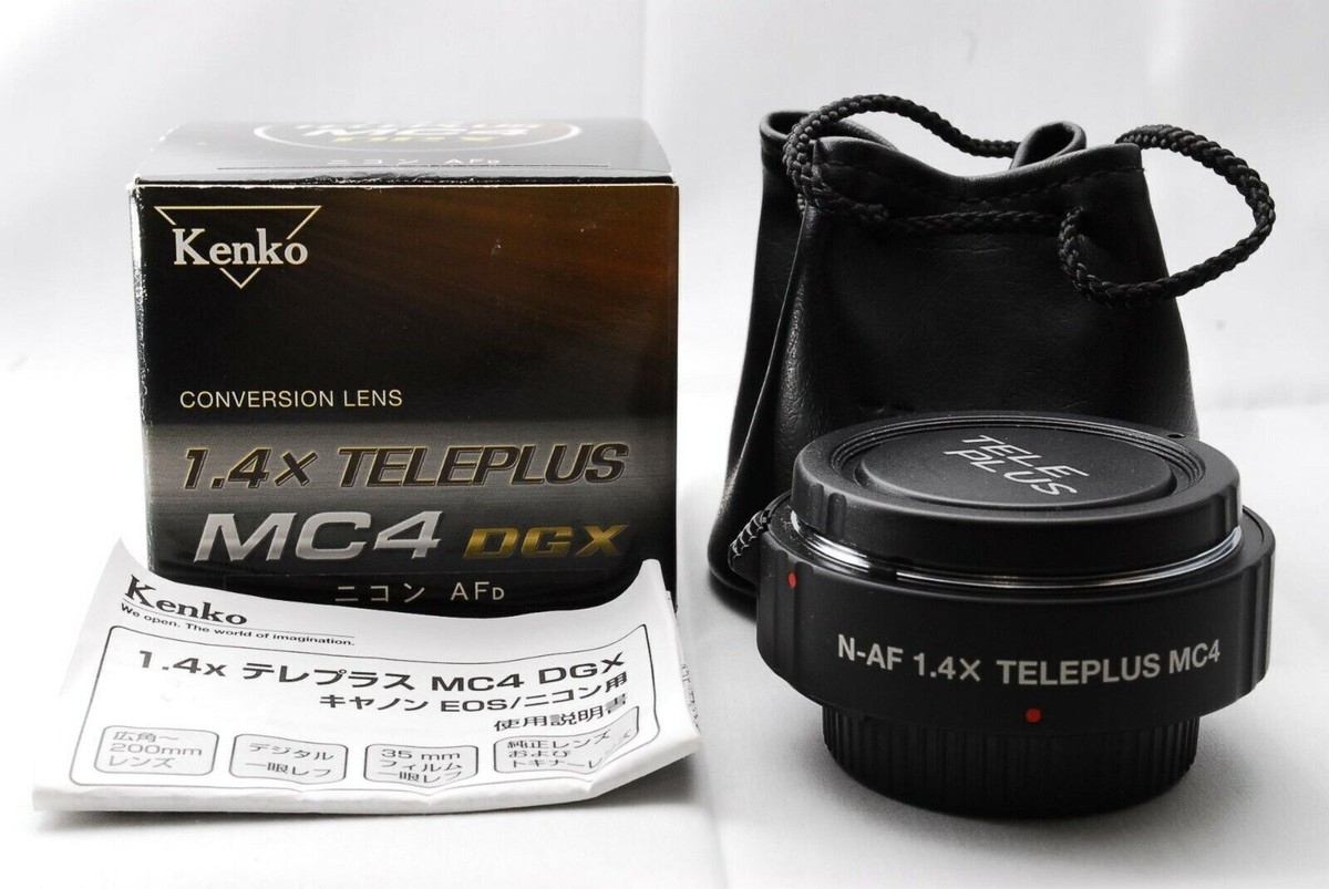 Kenko ケンコー　N-AF 1.4× テレコンバーター MC4 DGX Kenko Global - TELEPLUS MC4 AF 1.4x DGX