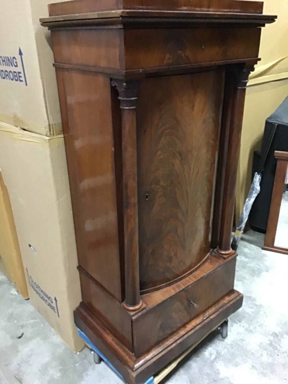 Antique Bar 58” High x 24” Long x 17” Deep Very Nice With