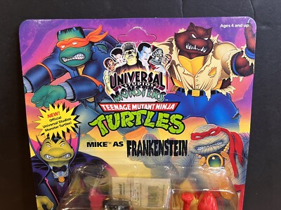 タートルズ　Mike as Frankenstein 1993 MOC TMNT Mike as Frankenstein UNPUNCHED Universal