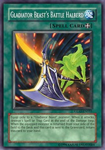 Gladiator Beast's Battle Halberd - GLAS-EN055 - Common - Unlimited Edition x3 -