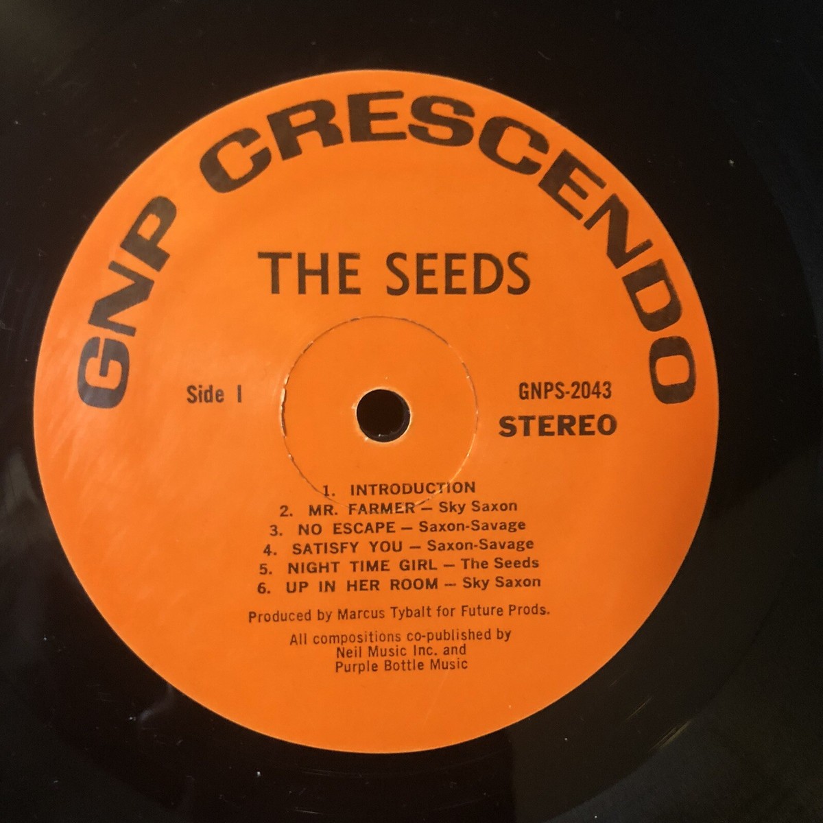 THE SEEDS Raw & Alive In Concert At Merlin's Music Box LP - 1968