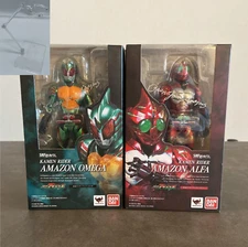 SH Figuarts Masked Kamen Rider Amazons Amazon Alpha & Omega Figure "Excellent"