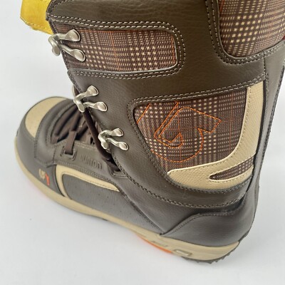 Burton Hail Snowboard Boots US 12, UK 11, Mondo 30, Euro 46 Brown