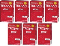 Trojan Enz Non-lubricated Condoms 7 Pack = 84 Condoms on sale Trojan Enz Non-lubricated Condoms 7 Pack = 84 Condoms on sale