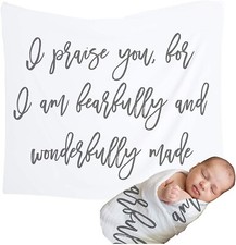 Mama & Peaches Organic Muslin Swaddle Wrap