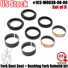For YAMAHA YZ WR WRF YZF 125 250 450 FORK SEALS KIT OIL DUST BUSHING YZ250F