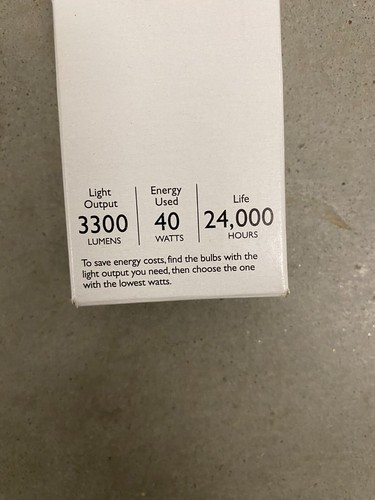 Philips PL-L 40W/835/4P/RS/IS 2G11 base 24000 hr 22.5" (5 PACK) 3300 lumen - Picture 3 of 3