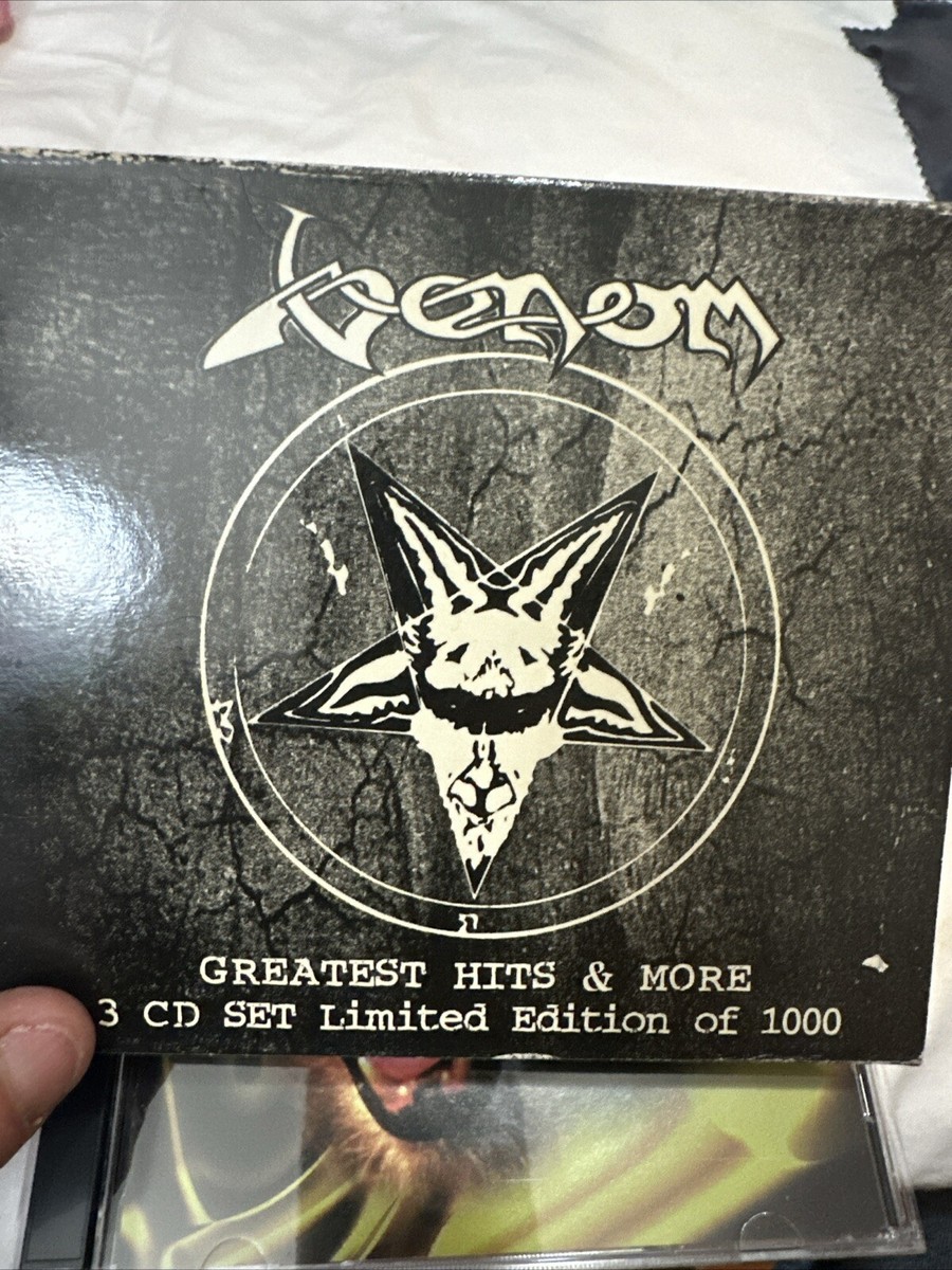 Greatest Hits and More by Venom (CD, Jan-2000, 3 Discs, Dead Line