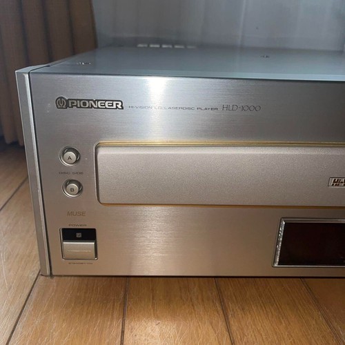 Pioneer HLD-1000 LaserDisc Player High-End Vintage Silver Operation Confirmed - Picture 10 of 17