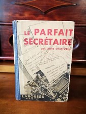 Ancien 1932 Le Parfait Secrétaire par Louis Chaffurin Librairie Larousse Livre