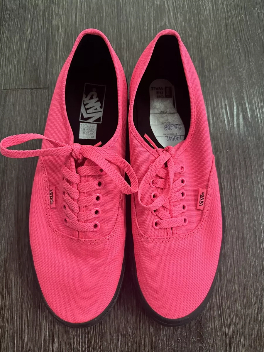 Hot pink vans best sale mens