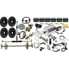60V 72V 2500W 3000W Brushless Motor Rear Axle Kit Complete for Go Kart Trike ATV
