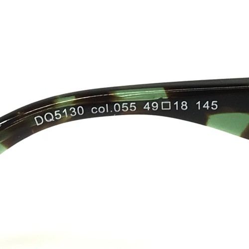 Dsquared2 Eyeglasses Frames DQ5130 col.055 Gray Green Brown Tortoise 49-18-145 - 第 10/12 張圖片