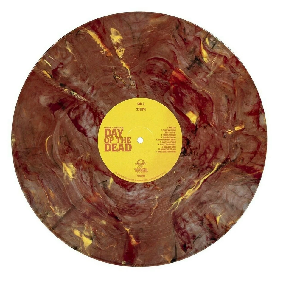 DAY OF THE DEAD Soundtrack WAXWORK LP Record Zombie Rot Vinyl Variant NEW - Image 4 of 4