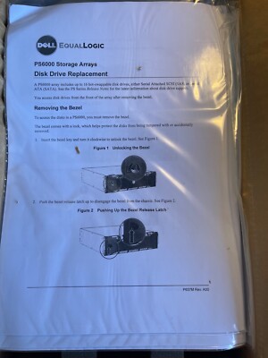 New 94557-01 Dell EqualLogic PS3000 PS6000 Series 300GB 15K SAS Hard Drive TC90J