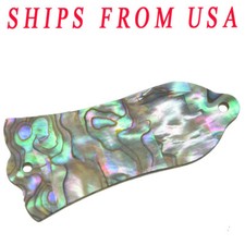KAISH Real Abalone Shell Guitar Truss Rod Cover 2 Hole Fits For Gibson Les Paul