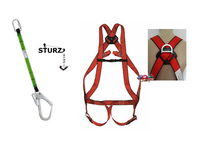 Absturzsicherung EN354 - Verbindungsseil Mit Karabiner & Gerüsthaken