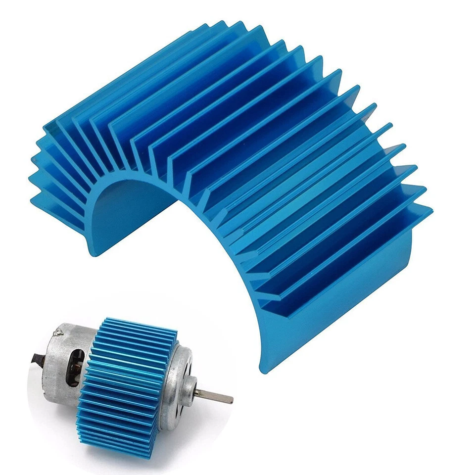 3pcs Aluminum 540 Motor Heat Sink Cooling Fin for RC HSP Tamiya Traxxas 1/10 Car - Image 2 of 4