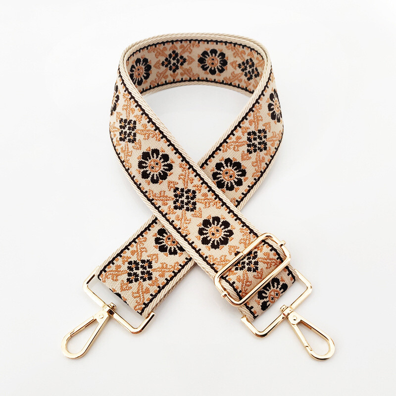 COPY - Tribal canvas print belt for crossbody or shoulder bag.  36long 3in wide… Print Canvas Shoulder Bag Belt Strap Crossbody Adjustable  main image 3