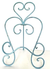 Metal folding Plate Holder Stand Tripod Book Art Display Easel 14.5” T X 9” W