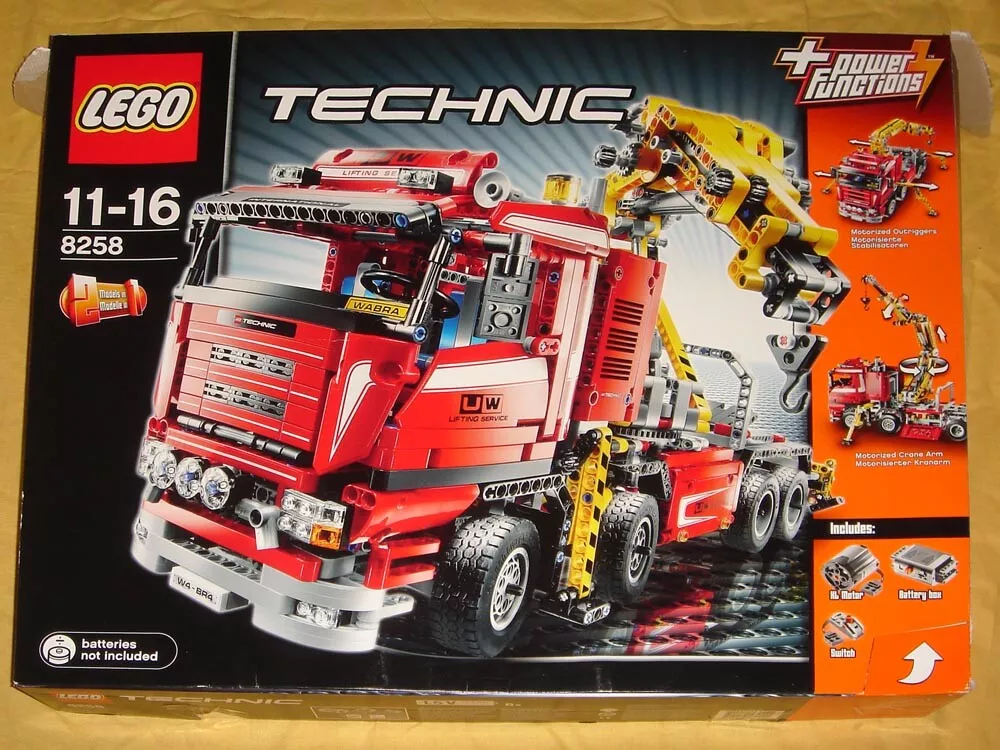 LEGO Technic 8258 Crane Truck with Functions + instructions and box, RARE 5702014532441 | eBay