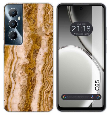 Tumundosmartphone Cover Personalizzata In TPU Per Realme 8i - Disegno Acchiappasogni - Custodia Protettiva Con Stampa UV Resistente