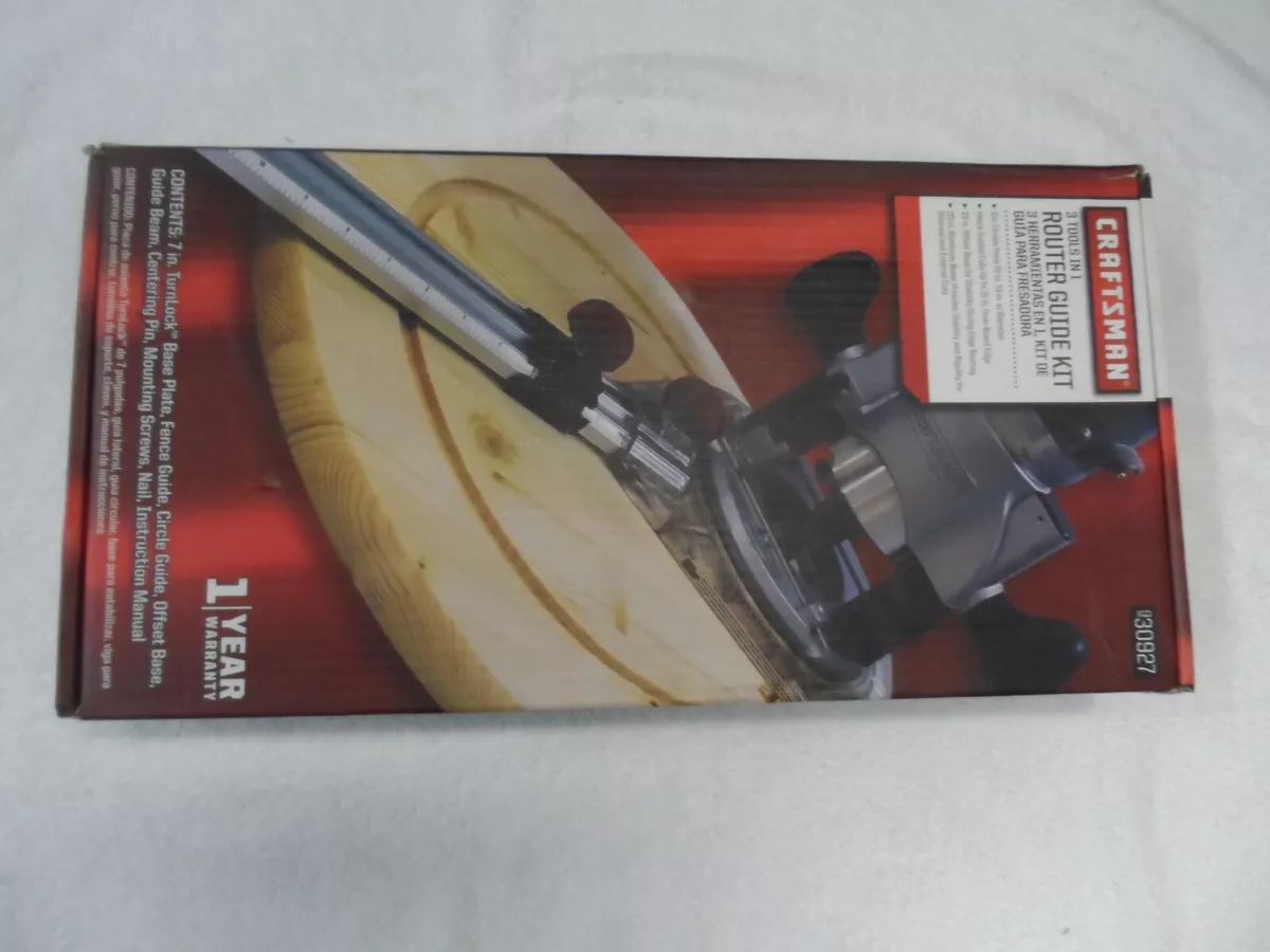 Craftsman Router Guide Cutting Routing Kit Part 9 30927 30927