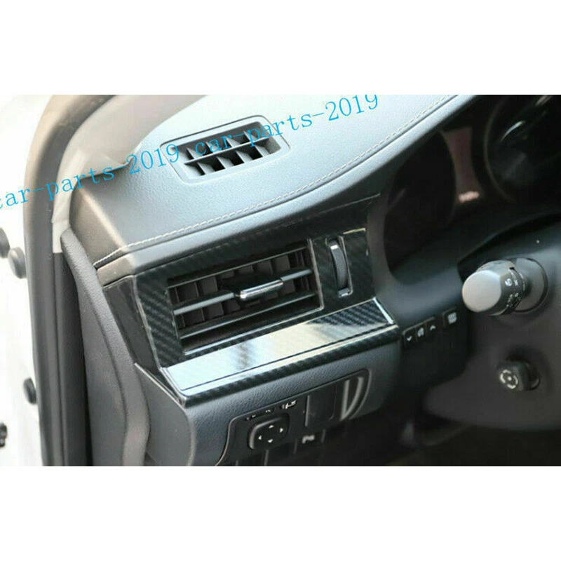 For Lexus ES350 300H 13-18 Carbon fiber Full Set interior Decor Trim Decal Kit Foto 4 de 4