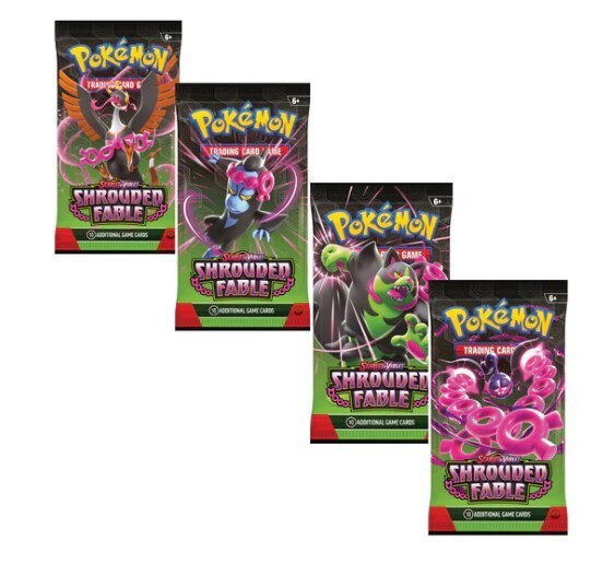Pokemon TCG: Scarlet and Violet Shrouded Fable  x1 Booster Pack Sealed Preorder
