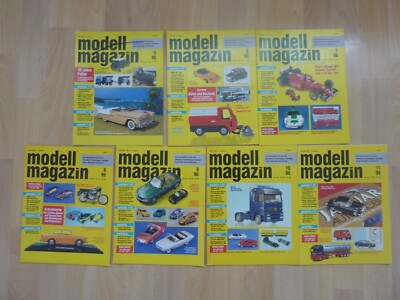 Modell Magazin 1996 / 05-11, Zeitschrift für Modellbau; 7 Stück