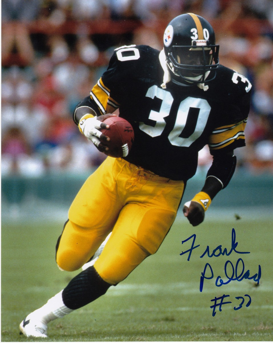 FRANK POLLARD PITTSBURGH STEELERS ACTION SIGNED 8x10 | eBay