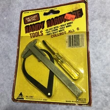 JA-RU Inc. Toys Die Cast Handy Hardware Tool  Caliper Screwdriver No. 2267 New