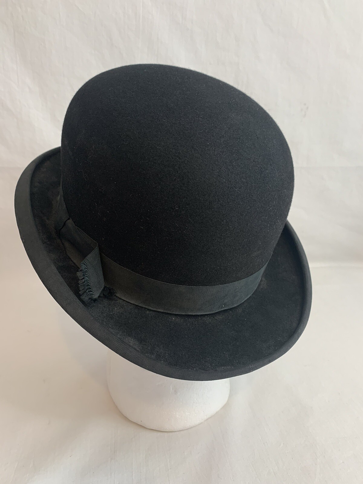 1950’s 60’s Herbert Johnson New Bond St. Black Bowler… Gem