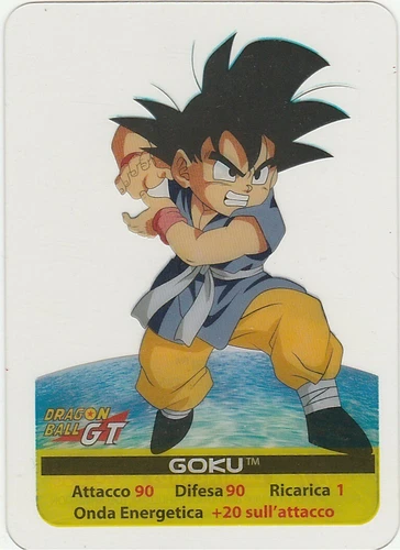 Lamincards Dragon Ball GT Edibas Serie Smeraldo GOKU N 21