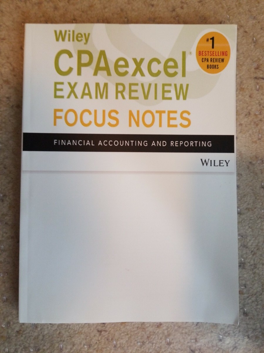 Wiley CPAexcel Exam Review January 2017 Focus Notes