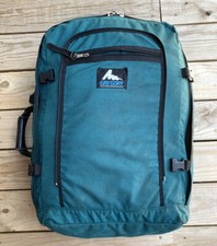 Vintage Gregory Backpack/ Duffle Bag Green La...