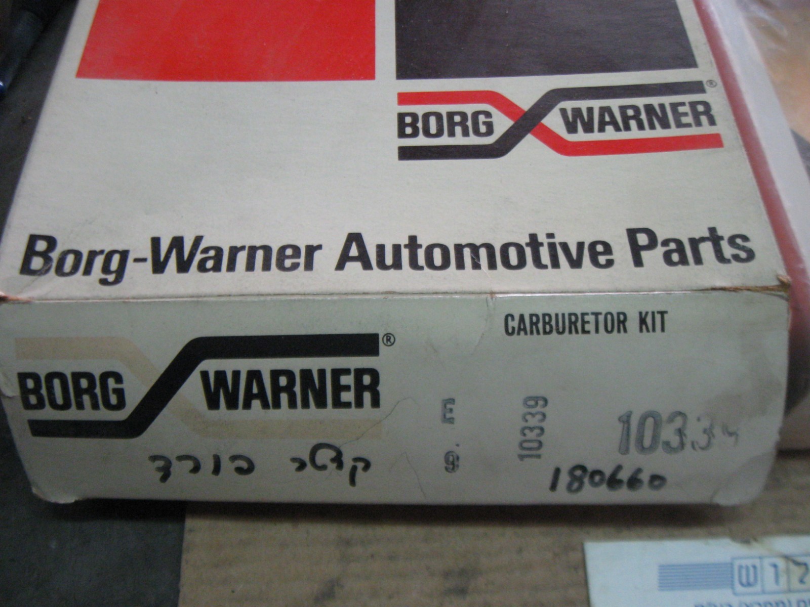& Warner 10339 CARTER RBS CARBURETOR KIT 19701974 FORD MERCURY