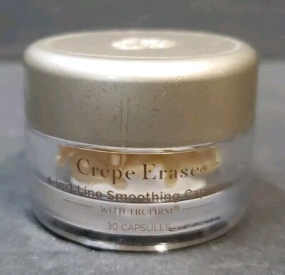 Crepe Erase 4-in-1 Line Smoothing 30 Caps Anti-Aging Eye Treatment Factory Seal 