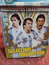 Lionel Messi 2010 Argentina Soccer AFA Sticker Design Sealed Figures Box Lot