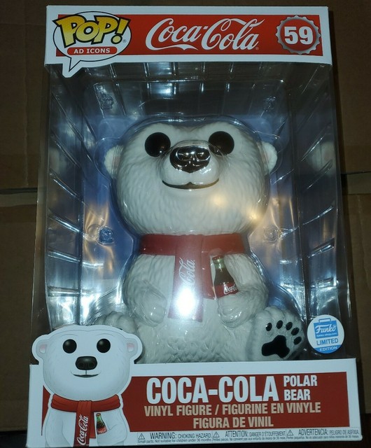 Funko Pop 59 AD Icons Coca Cola Polar Bear 10 Inch Gamestop for sale online | eBay
