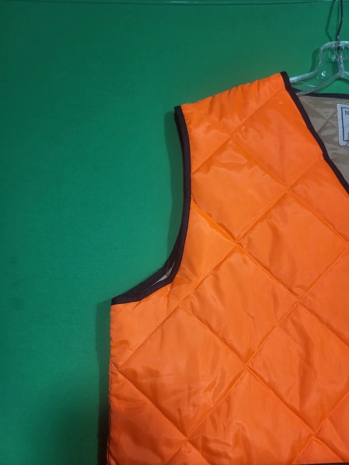 Northwest Territory Adult Size XLarge Orange Insulated Hunting Vest - Image 3 of 4